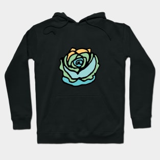 Wild Rose Green Hoodie